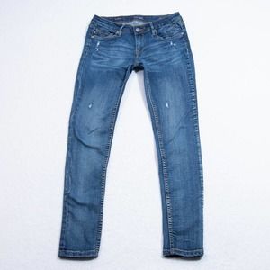 Vigoss Jeans Womens 27x27 (28x29 actual) The Thompson Tomboy Skinny Distressed